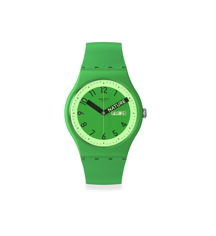 SWATCH Ρολόι Proudly Green 
