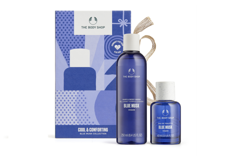ΤΗΕ BODY SHOP Αρωματικό σετ δώρου Cool & Comforting Blue Musk €24