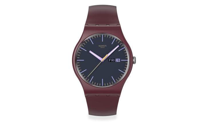 SWATCH Ρολόι Burgundy Berry €90