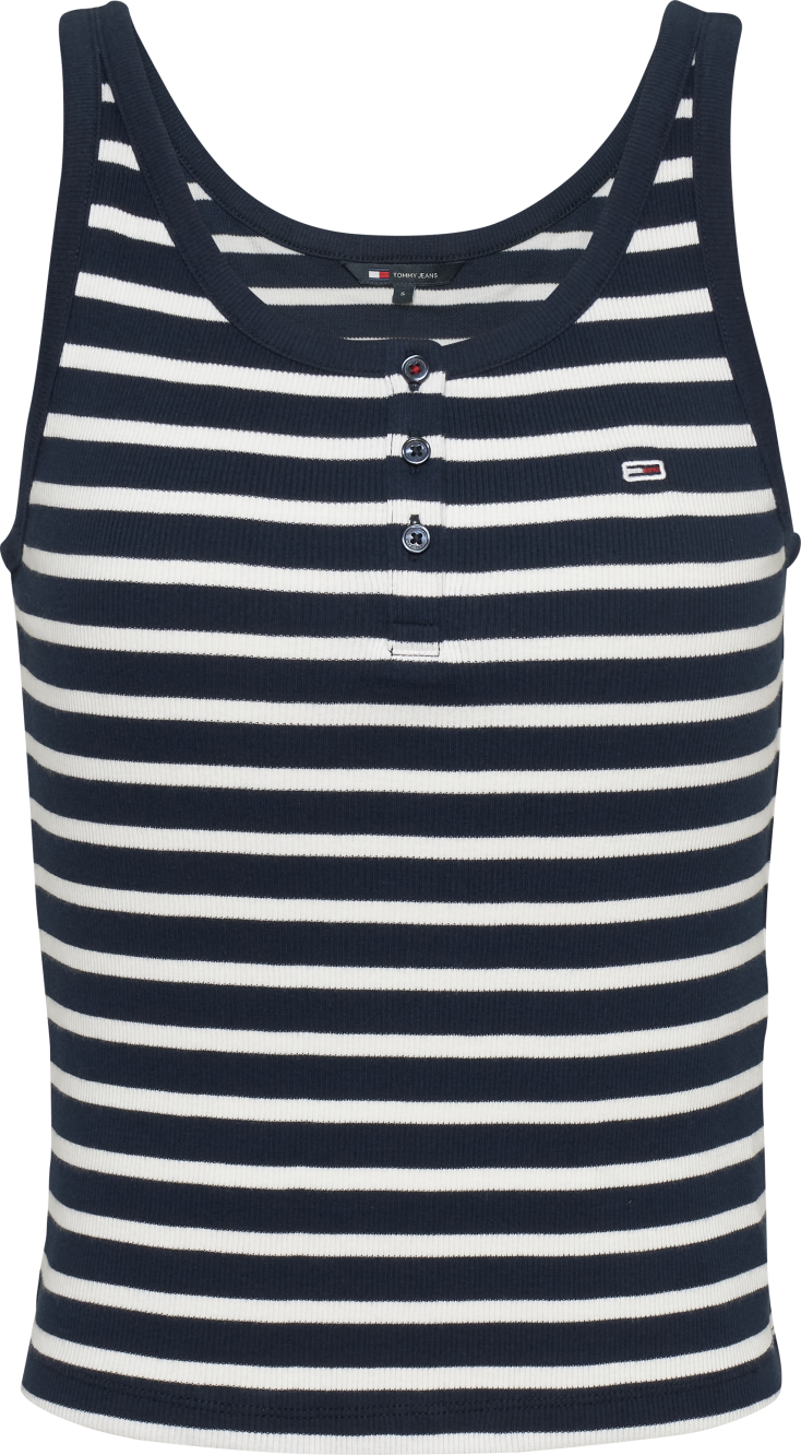 TOMMY JEANS Ριγέ τοπ σε ναυτικό μπλε €36,90