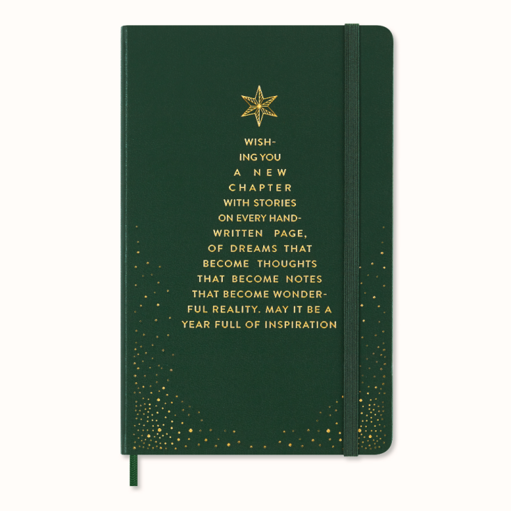 MOLESKINE Μεγάλο σημειωματάριο με γραμμές Holiday €25,90