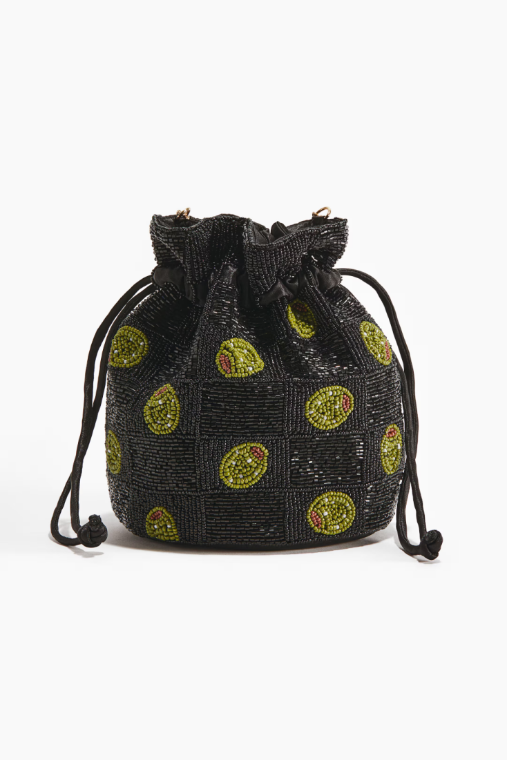 H&M Τσάντα-σάκος με χάντρες €49,99