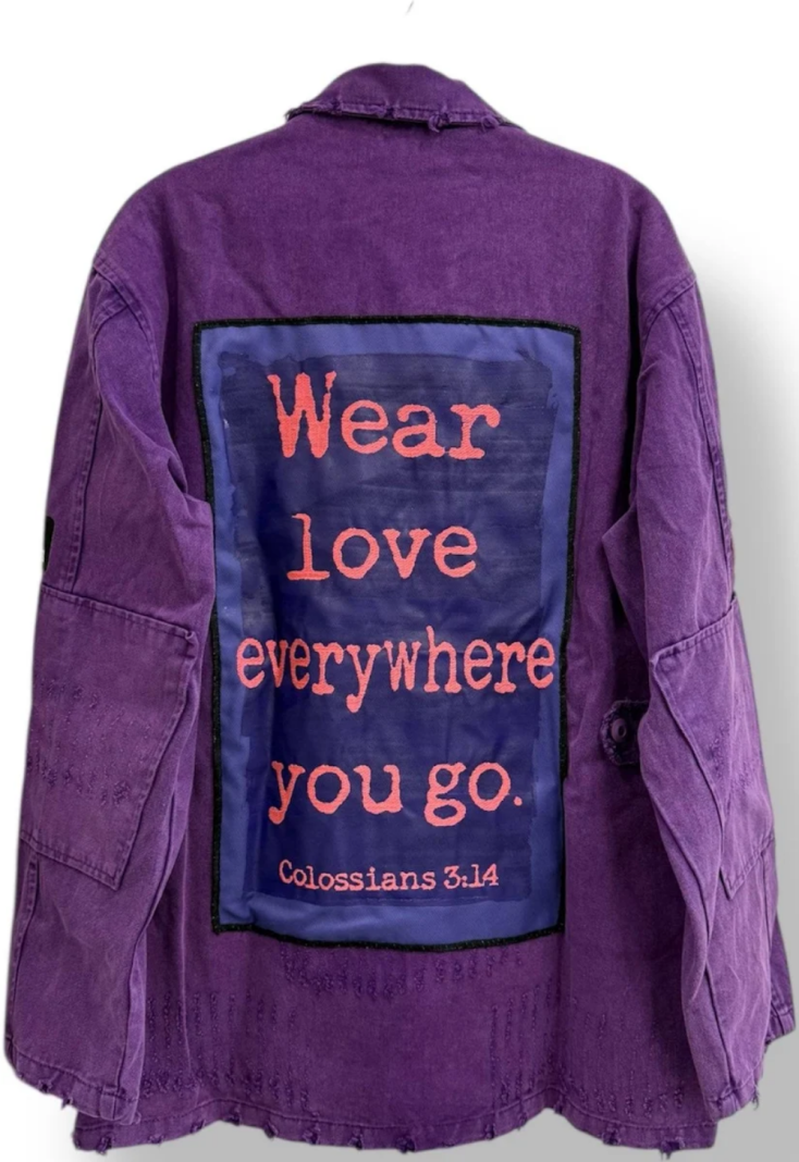 AYIOS Τζάκετ σε μωβ €400