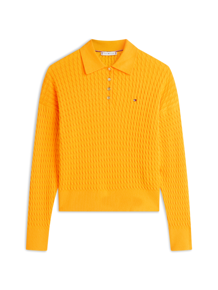 TOMMY HILFIGER Μάλλινο relaxed fit πουλόβερ