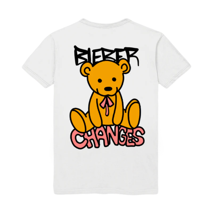 JUSTIN BIEBER MERCH Changes Duck + Bear Photo T-Shirt €31,50