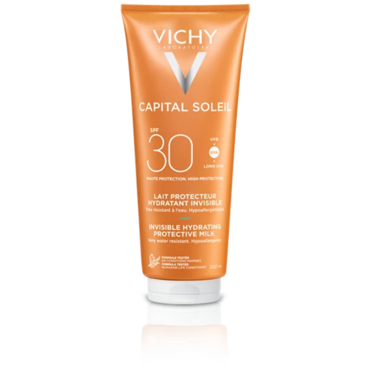 VICHY Ενυδατικό Αντηλιακό Γαλάκτωμα Προσώπου & Σώματος Capital Soleil SPF50+