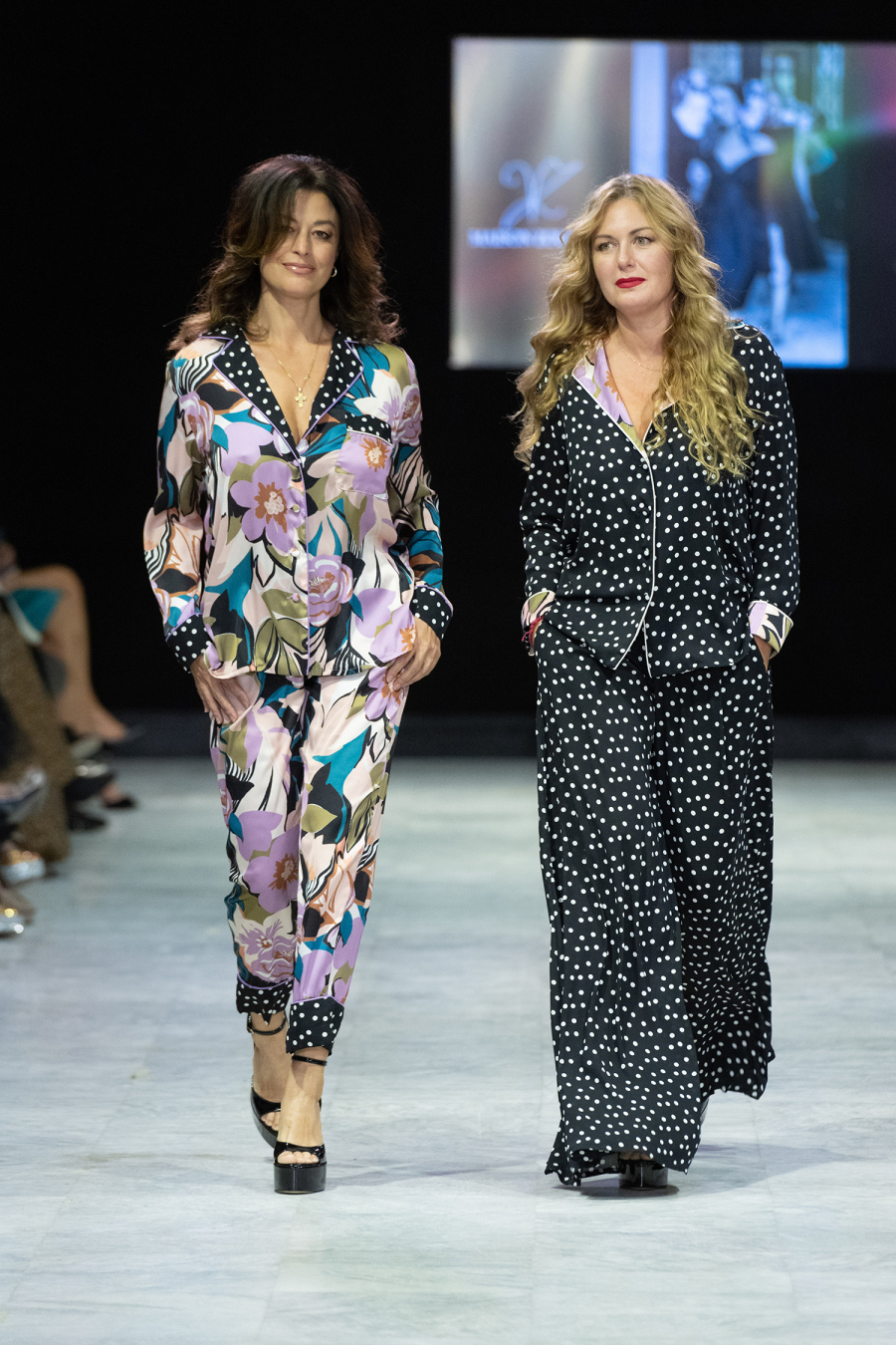 Η Δωροθέα Μερκούρη με την αδελφή της, Αλεξάνδρα