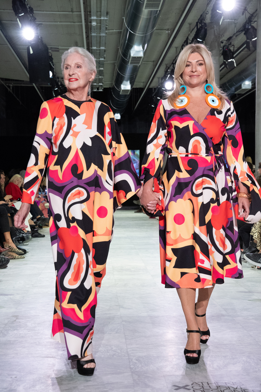 Η Χριστίνα Πολίτη με την μητέρα της, Υακίνθη