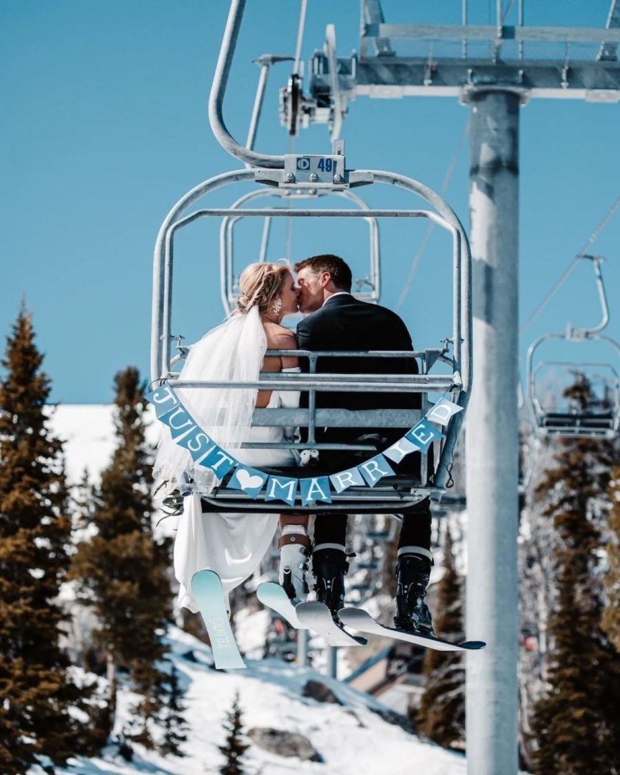 Γάμος σε χιονοδρομικό