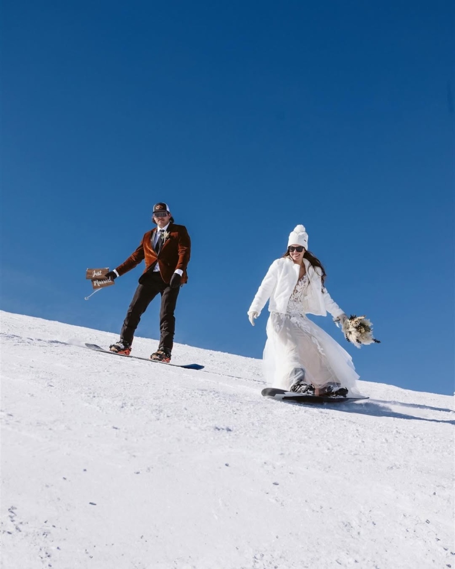 Γάμος σε χιονοδρομικό
