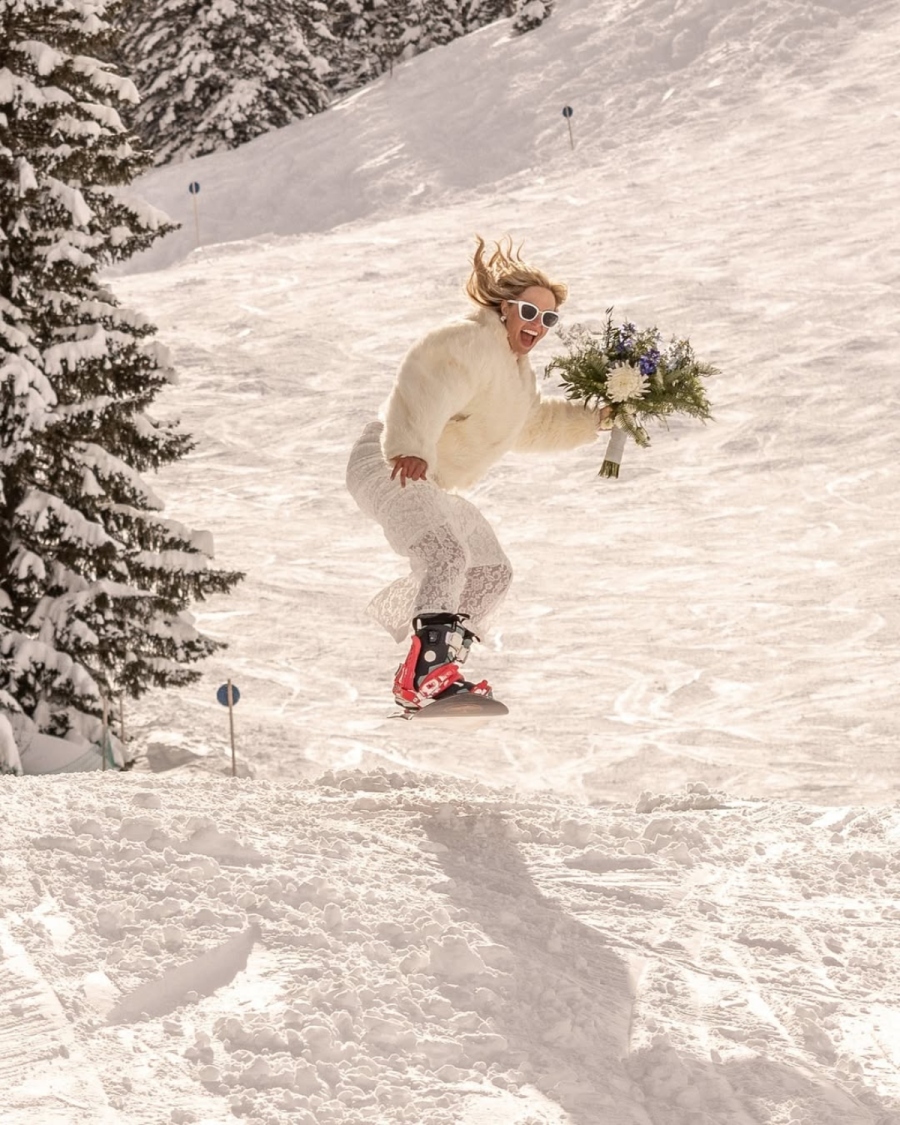 Γάμος σε χιονοδρομικό