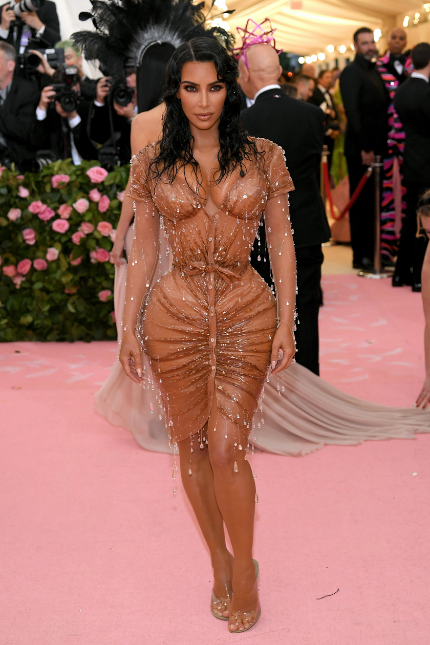 H Kim Kardashian με δημιουργία του Thierry Mugler, 2019. 
