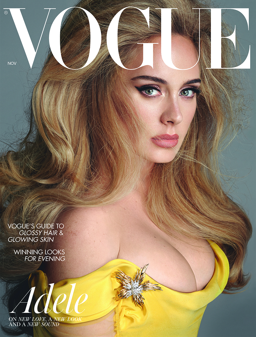 Η Αντέλ εξώφυλλο στο βρετανικό Vogue