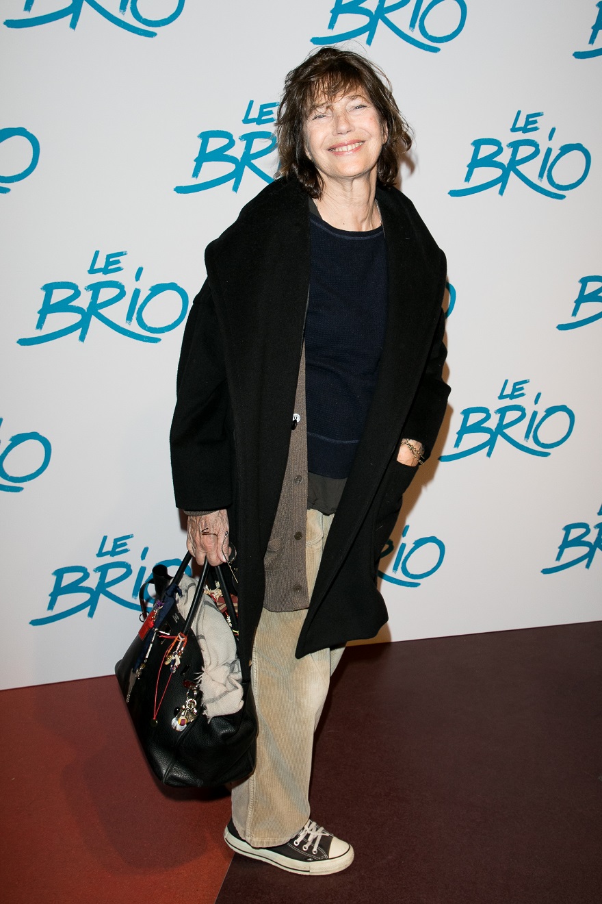 Η ηθοποιός Jane Birkin κρατώντας την χαρακτηριστική τσάντα Hermes ©Getty Images/Marc Piasecki