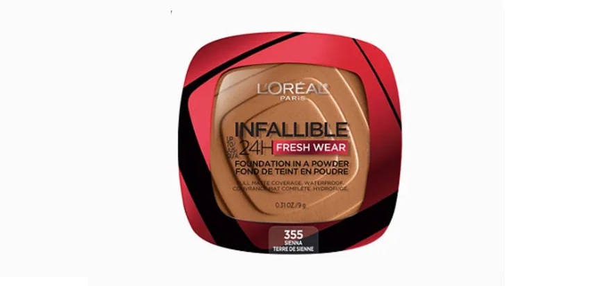 Πούδρα προσώπου L’Oréal σε τετράγωνη συσκευασία