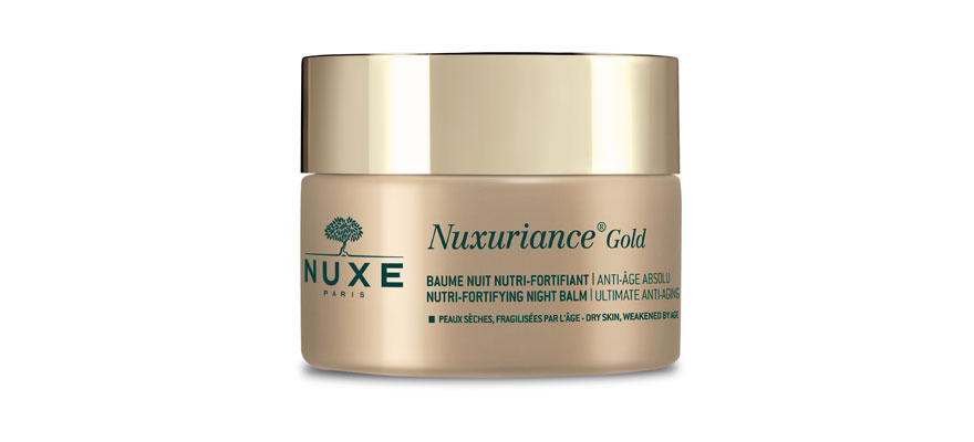 Nuxe Nuxuriance® Gold Night Balm, κρέμα νυκτός θρέψης και ενυδάτωσης €65