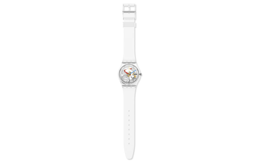 SWATCH Ρολόι Clearly New Gent, από τη συλλογή Swatch Clear €80